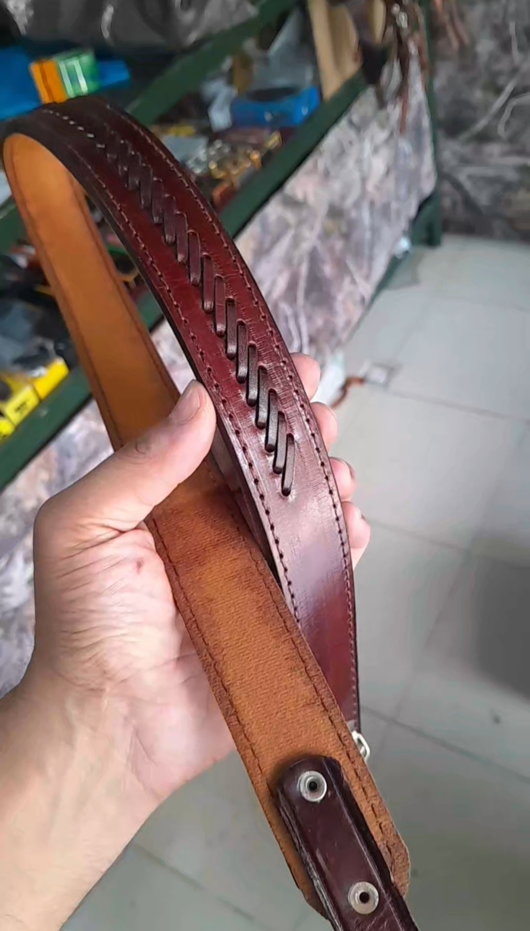 بند چرم جناقی